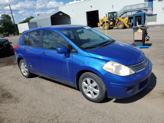 3N1BC13E89L459938 - 2009 NISSAN VERSA S BLUE photo 4