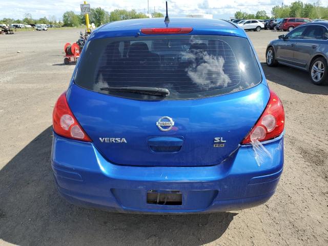 3N1BC13E89L459938 - 2009 NISSAN VERSA S BLUE photo 6