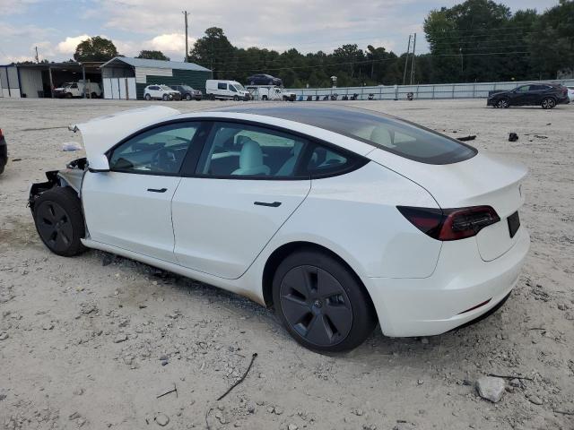 5YJ3E1EA1PF658363 - 2023 TESLA MODEL 3 WHITE photo 2