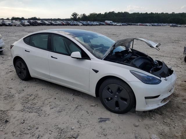 5YJ3E1EA1PF658363 - 2023 TESLA MODEL 3 WHITE photo 4