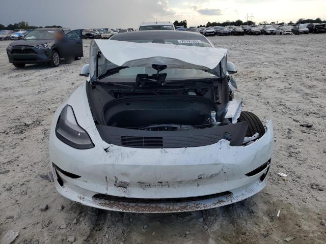 5YJ3E1EA1PF658363 - 2023 TESLA MODEL 3 WHITE photo 5