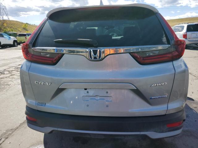 7FART6H80ME029618 - 2021 HONDA CR-V EXL SILVER photo 6