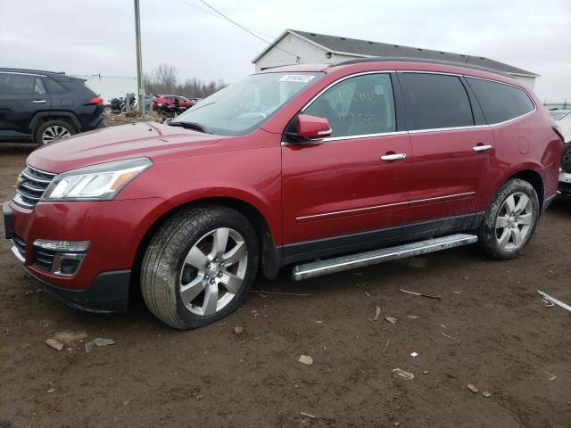 1GNKVLKD4DJ103831 - 2013 CHEVROLET TRAVERSE LTZ RED photo 1