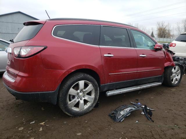 1GNKVLKD4DJ103831 - 2013 CHEVROLET TRAVERSE LTZ RED photo 3