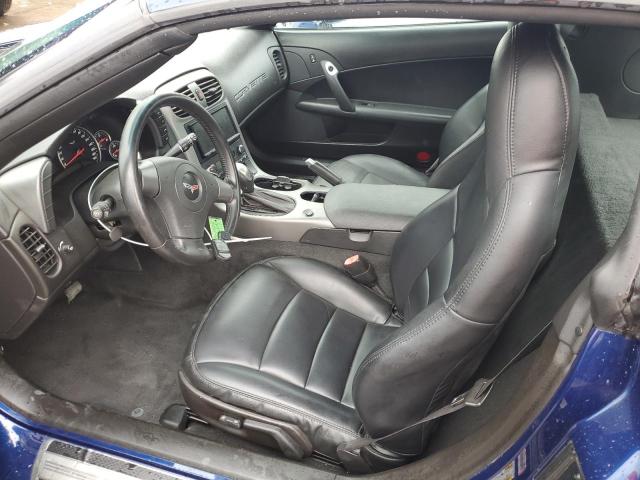 1G1YY25U275129446 - 2007 CHEVROLET CORVETTE BLUE photo 7