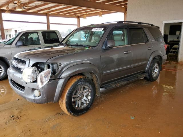 5TDZT38A35S248650 - 2005 TOYOTA SEQUOIA LIMITED GRAY photo 1