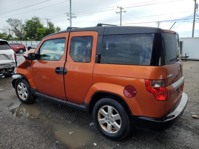 5J6YH2H7XAL005290 - 2010 HONDA ELEMENT EX ORANGE photo 2