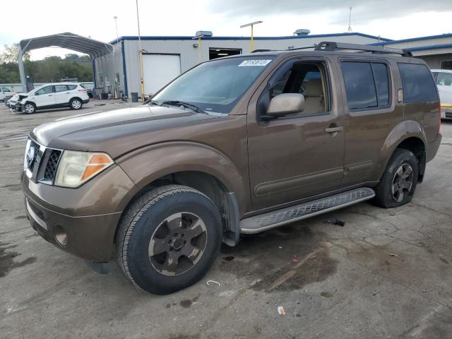 5N1AR18UX5C722990 - 2005 NISSAN PATHFINDER LE 棕色 照片 1