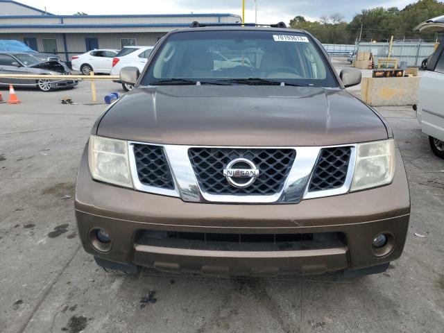 5N1AR18UX5C722990 - 2005 NISSAN PATHFINDER LE 棕色 照片 5