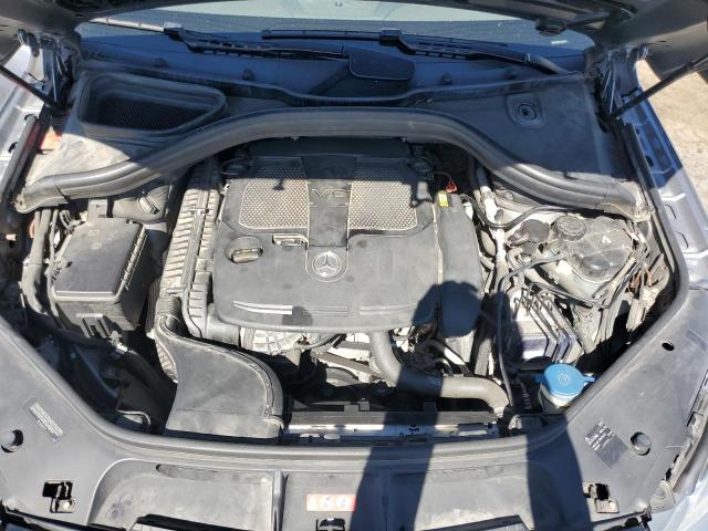 4JGDA5HB7CA007099 - 2012 MERCEDES-BENZ ML 350 4MATIC GRAY photo 11