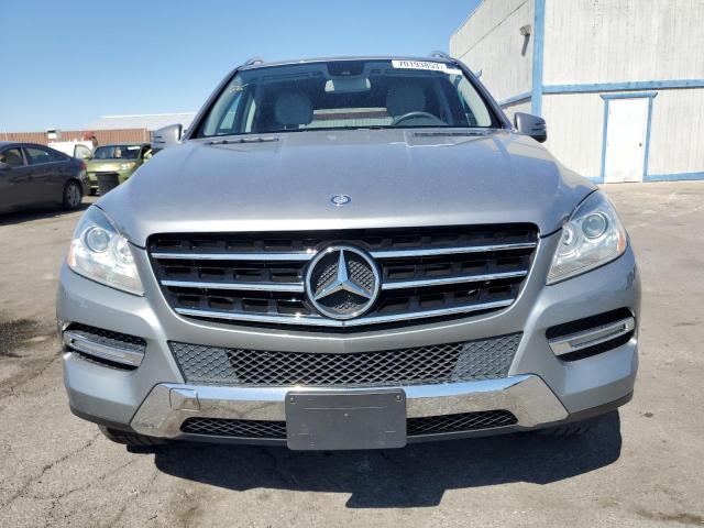 4JGDA5HB7CA007099 - 2012 MERCEDES-BENZ ML 350 4MATIC GRAY photo 5