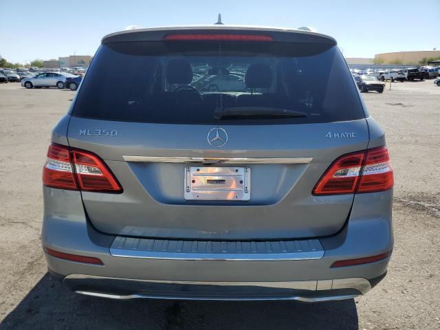 4JGDA5HB7CA007099 - 2012 MERCEDES-BENZ ML 350 4MATIC GRAY photo 6