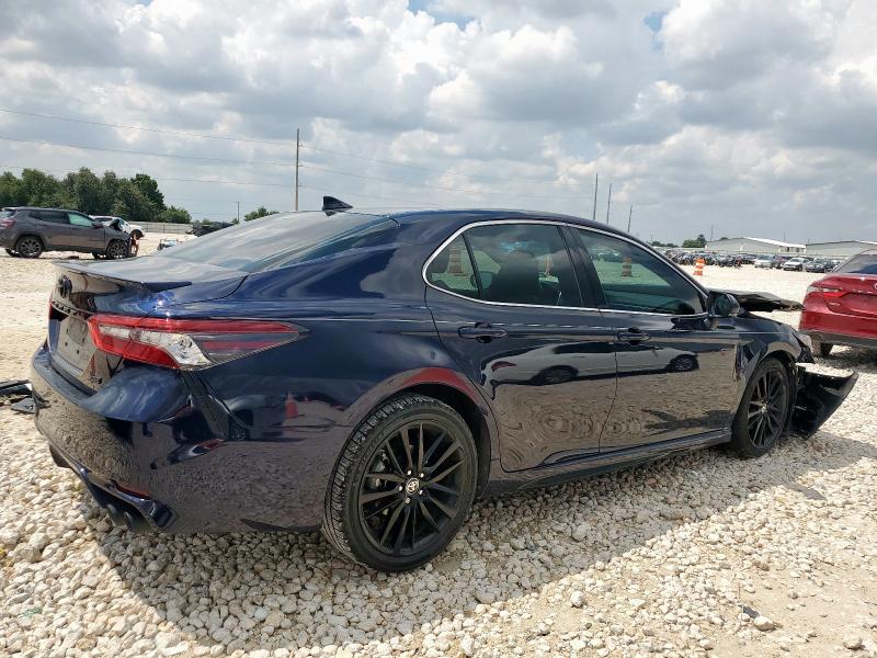 4T1K61AK3NU029369 - 2022 TOYOTA CAMRY XSE BLUE photo 3