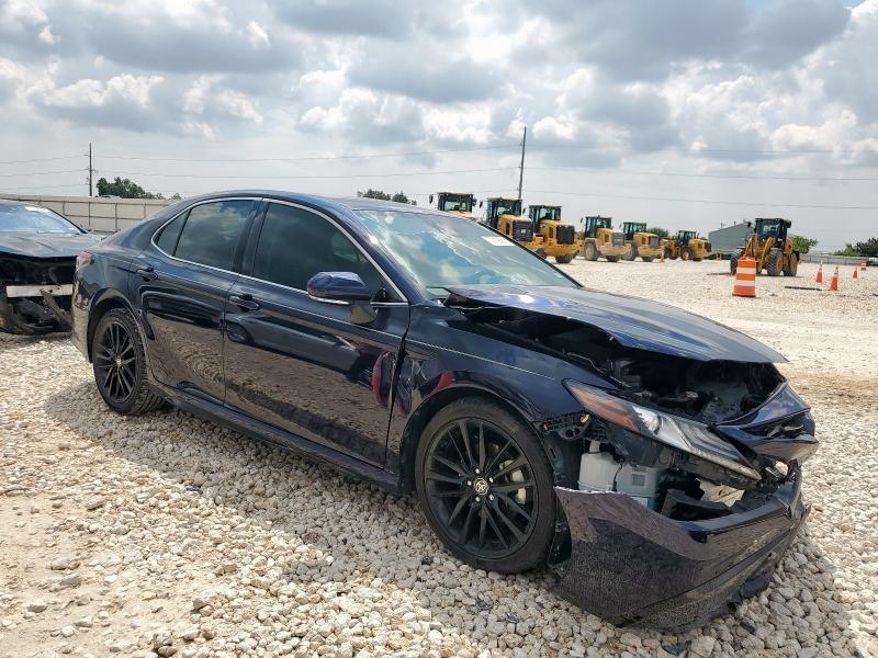 4T1K61AK3NU029369 - 2022 TOYOTA CAMRY XSE BLUE photo 4