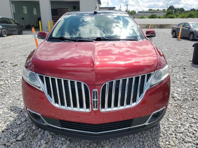 2LMDJ8JK9FBL27985 - 2015 LINCOLN MKX RED photo 5