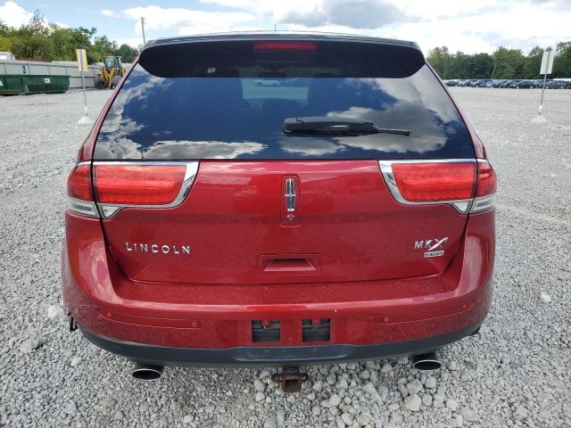 2LMDJ8JK9FBL27985 - 2015 LINCOLN MKX RED photo 6
