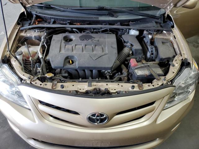 5YFBU4EE4CP043730 - 2012 TOYOTA COROLLA BASE Kahverengi fotoğraf 11