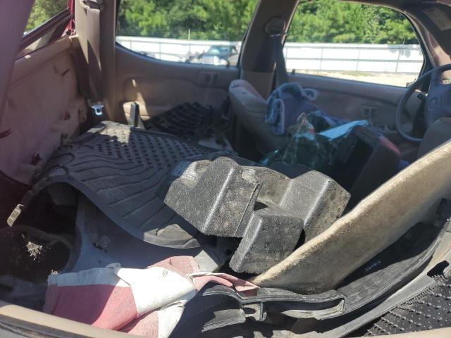 5TEGN92N44Z436367 - 2004 TOYOTA TACOMA DOUBLE CAB PRERUNNER RED photo 10