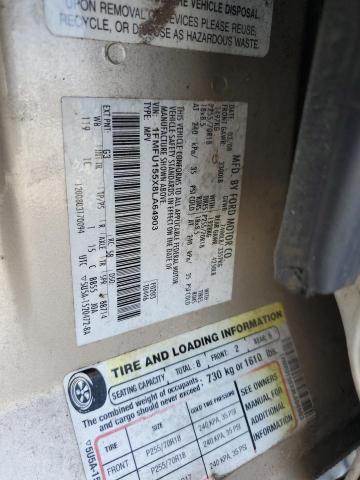 1FMFU155X8LA64903 - 2008 FORD EXPEDITION XLT თაფლისფერი ფოტო 12