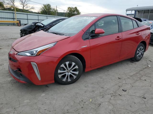 JTDL9RFU5L3020488 - 2020 TOYOTA PRIUS LE RED photo 1