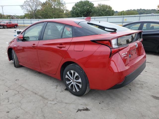 JTDL9RFU5L3020488 - 2020 TOYOTA PRIUS LE RED photo 2