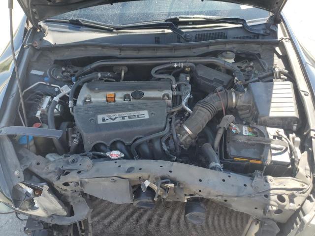 1HGCS12768A008540 - 2008 HONDA ACCORD EX BLACK photo 11
