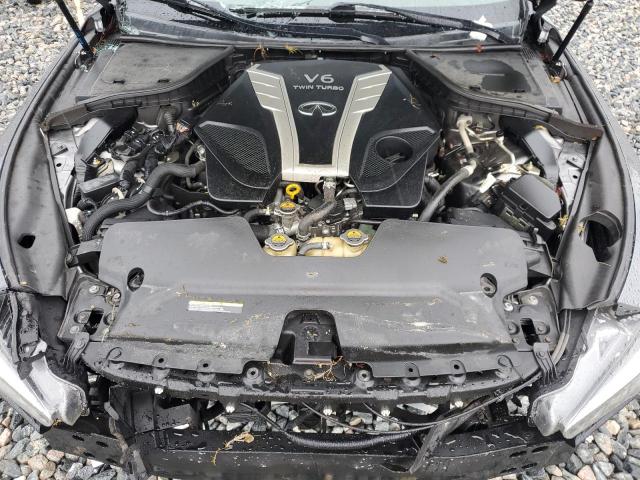 JN1EV7AP6JM355232 - 2018 INFINITI Q50 LUXE SILVER photo 11