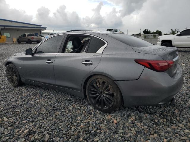JN1EV7AP6JM355232 - 2018 INFINITI Q50 LUXE SILVER photo 2