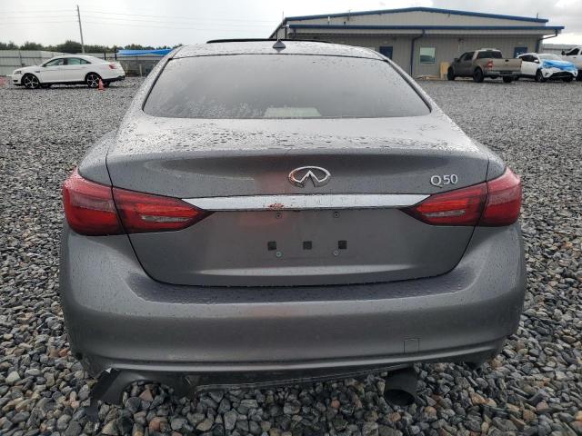 JN1EV7AP6JM355232 - 2018 INFINITI Q50 LUXE SILVER photo 6