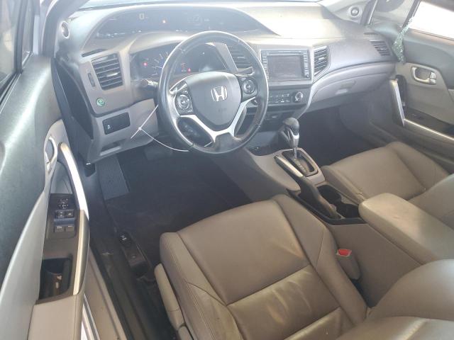 2HGFG3B10CH544898 - 2012 HONDA CIVIC EXL SILVER photo 8