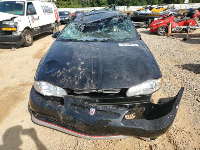 2G1WX15K229205553 - 2002 CHEVROLET MONTE CARL SS BLACK photo 5