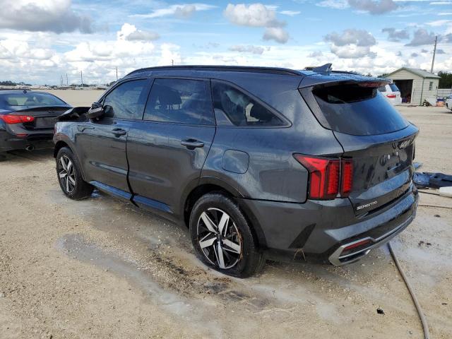 5XYRL4LC0PG221016 - 2023 KIA SORENTO S GRAY photo 2