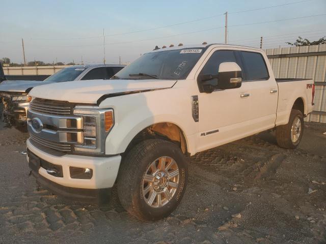 1FT8W3BT1KEE73924 - 2019 FORD F350 SUPER DUTY WHITE photo 2