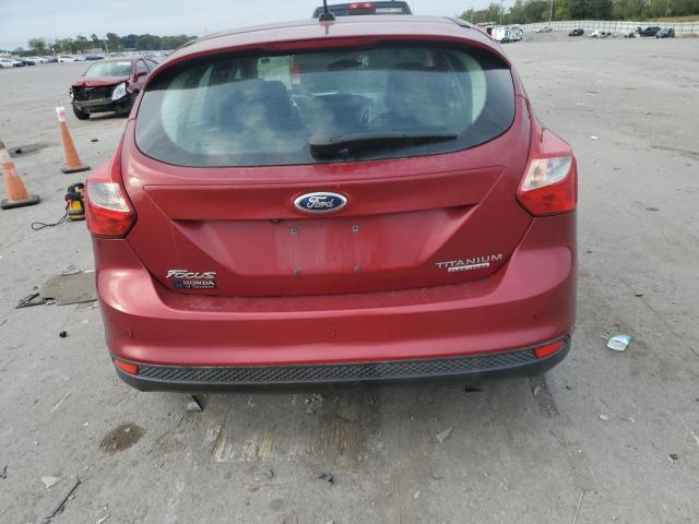 1FADP3N22DL224812 - 2013 FORD FOCUS TITANIUM RED photo 6