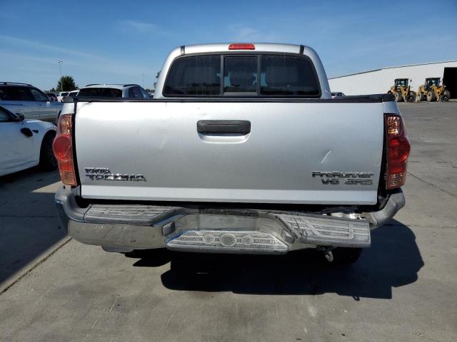 5TEJU62N97Z440555 - 2007 TOYOTA TACOMA DOUBLE CAB PRERUNNER SILVER photo 6