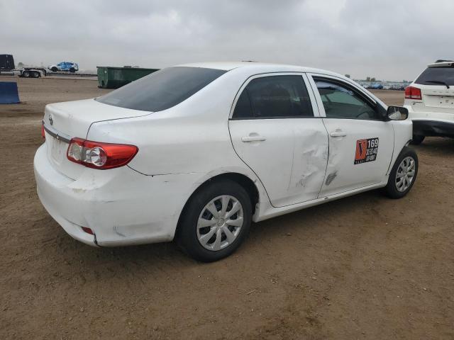 5YFBU4EE2DP206635 - 2013 TOYOTA COROLLA BASE Белый фото 3