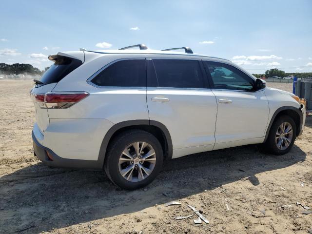 5TDKKRFH8FS089830 - 2015 TOYOTA HIGHLANDER XLE Beyaz fotoğraf 3