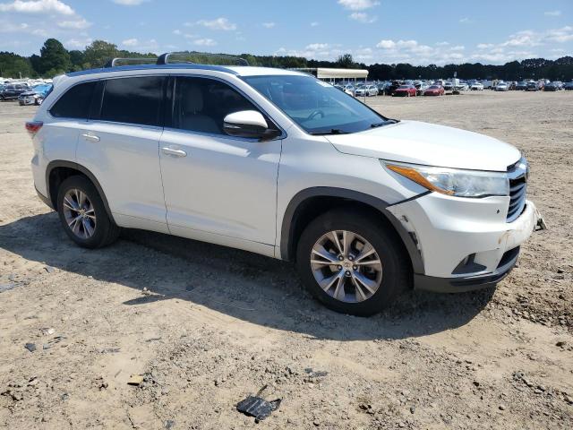 5TDKKRFH8FS089830 - 2015 TOYOTA HIGHLANDER XLE Beyaz fotoğraf 4