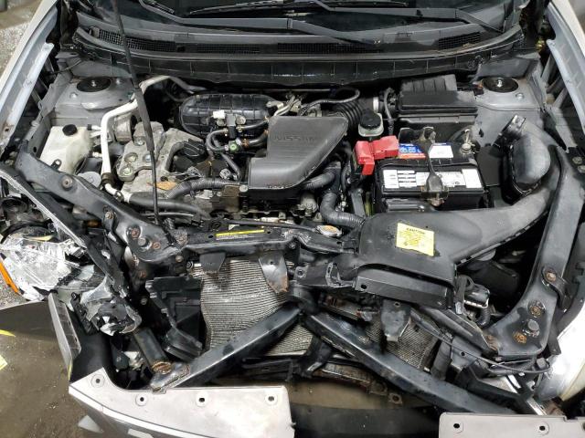 JN8AS58V89W450263 - 2009 NISSAN ROGUE S SILVER photo 11