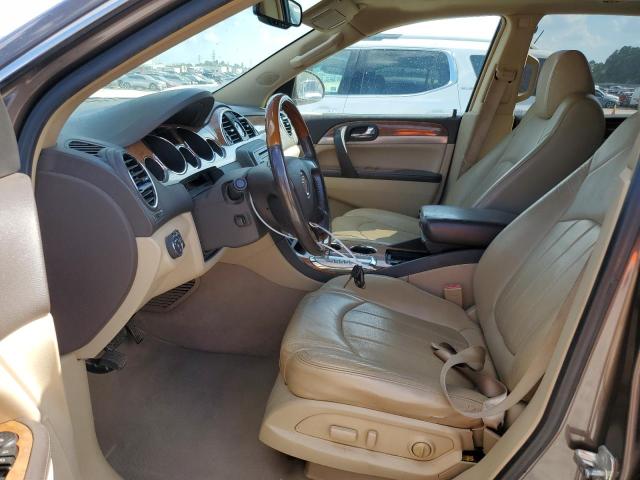 5GALRCED0AJ147125 - 2010 BUICK ENCLAVE CXL TAN photo 7