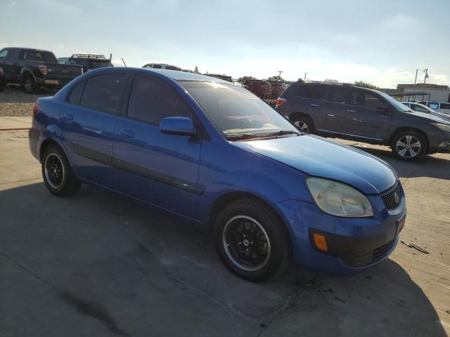 KNADE223996510067 - 2009 KIA RIO BASE BLUE photo 4