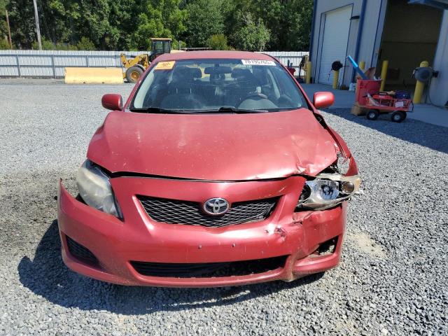1NXBU4EE5AZ276219 - 2010 TOYOTA COROLLA BASE RED photo 5