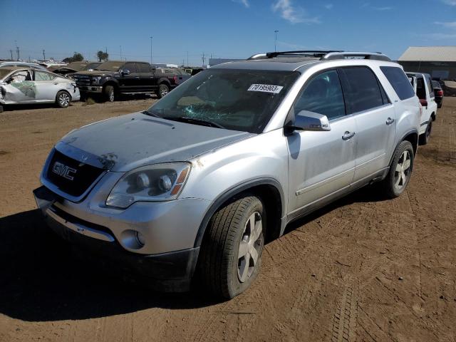 1GKEV33D39J168797 - 2009 GMC ACADIA SLT-2 SILVER photo 1