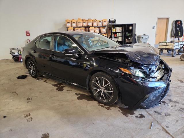 4T1S11AK4PU783236 - 2023 TOYOTA CAMRY SE NIGHT SHADE BLACK photo 4