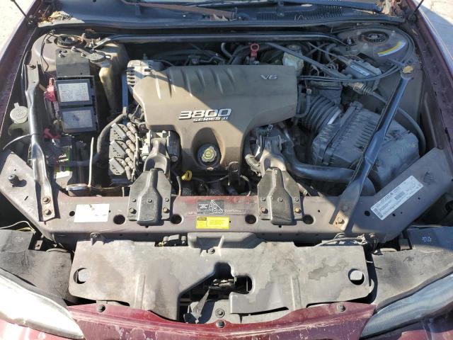 2G1WX15K019176648 - 2001 CHEVROLET MONTE CARLO SS 栗色 照片 11