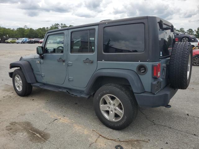 1C4BJWDG3EL228368 - 2014 JEEP WRANGLER U SPORT GRAY photo 2