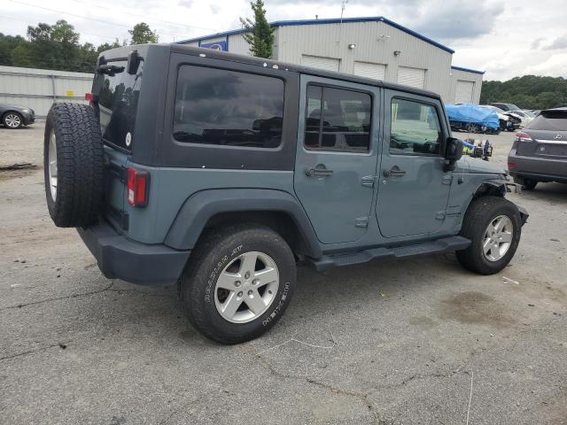 1C4BJWDG3EL228368 - 2014 JEEP WRANGLER U SPORT GRAY photo 3
