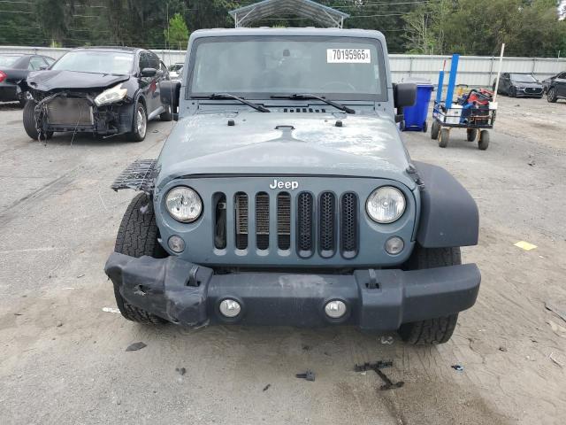 1C4BJWDG3EL228368 - 2014 JEEP WRANGLER U SPORT GRAY photo 5