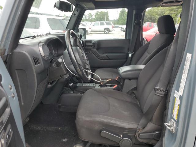 1C4BJWDG3EL228368 - 2014 JEEP WRANGLER U SPORT GRAY photo 7