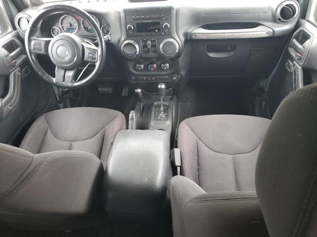 1C4BJWDG3EL228368 - 2014 JEEP WRANGLER U SPORT GRAY photo 8